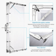 Kit-Difusor-Butterfly-3-6x3-6m-Sun-Scrim-Dobravel-com-Tripes-de-Iluminacao-Inox -3-